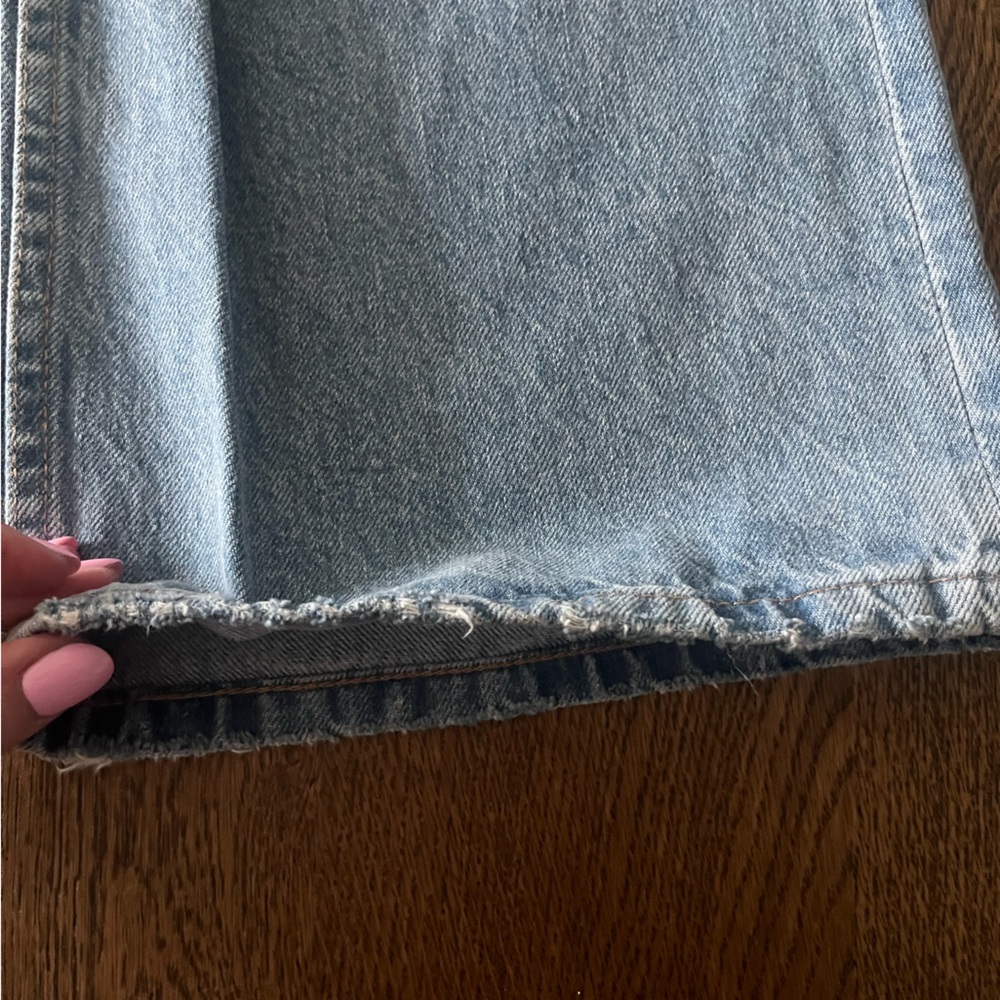Aritzia Denim Forum Wide Leg Cargo Jeans - Picture 6 of 9
